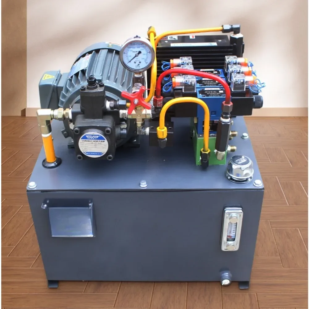 Hydraulic machine tool pump station system