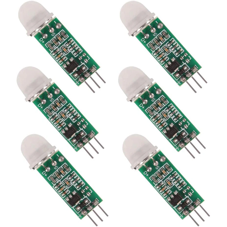 1/6pcs HC-SR505 Adjustable IR Pyroelectric Infrared PIR Motion Sensor Detector PID Modules for Arduino