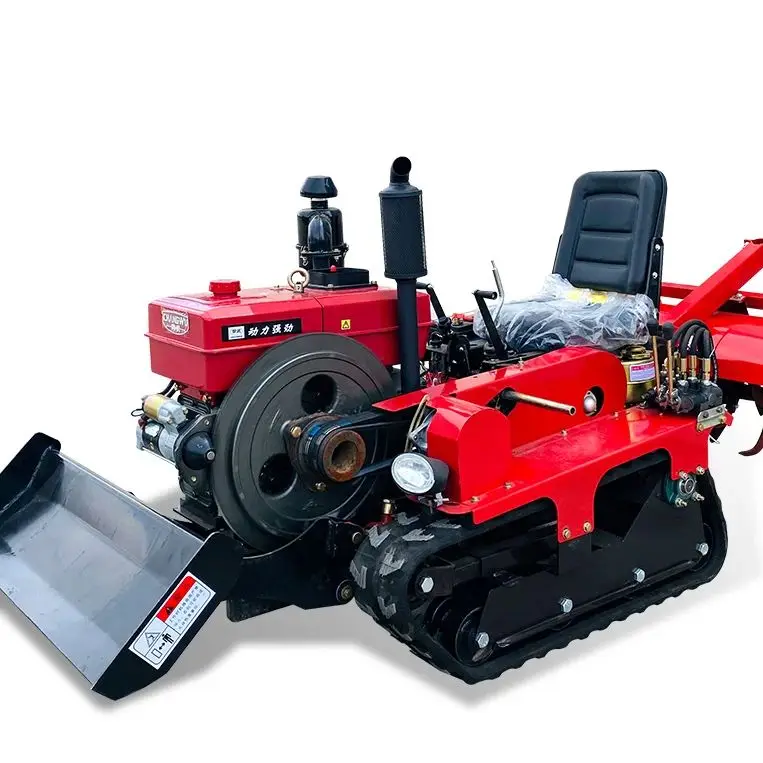 

Customized 80HP Diesel Tractor Slope Plowing Inter-Row Weeding Middle Tilling Top Dressing