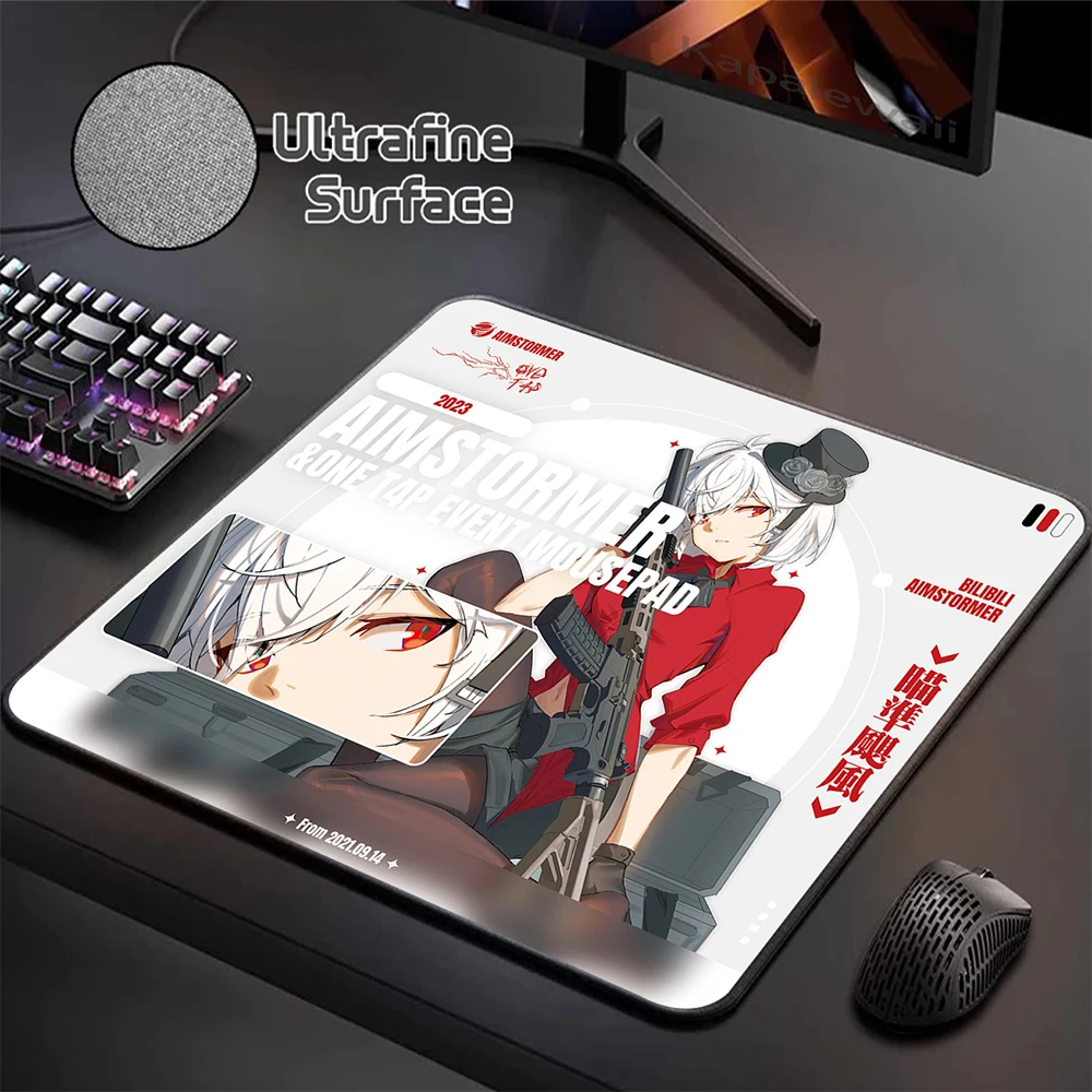 

Ultrafine Surface Mouse Pad Gaming Mousemat Large Anime Girl Desk Mat Gamer Accessoires Mousepad Speed Keyboard Pads 400x450mm