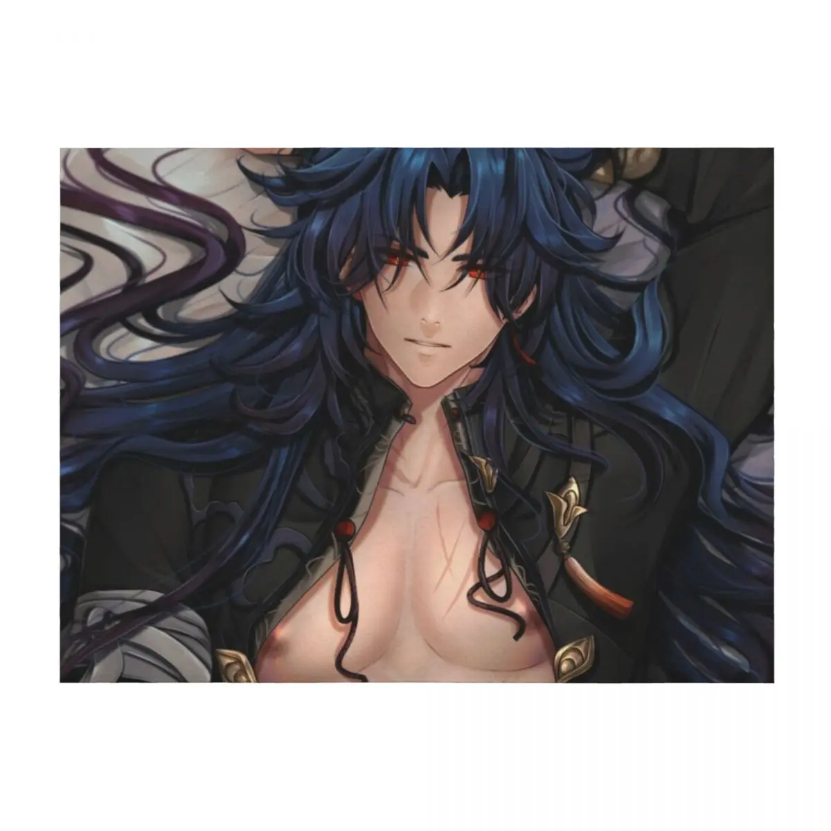 

Blade (honkai star rail) Throw Blanket valentine gift ideas Giant Sofa Plush Soft Big Blankets