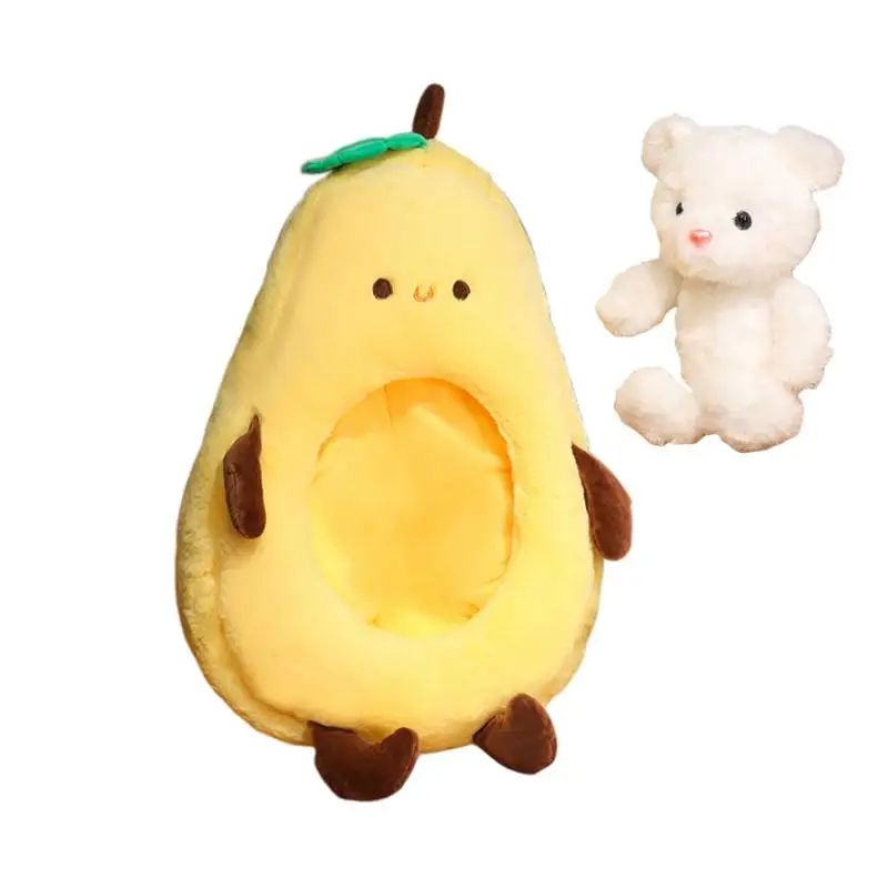 Snuggle Bear Pluszowe Wypchane Niedźwiedzie Snuggled In A Pear Uroczy Mały Niedźwiedź Wypchane Zwierzę Niedźwiedź Wypchane Zabawki Pluszowe Niedźwiedzie Wypchane