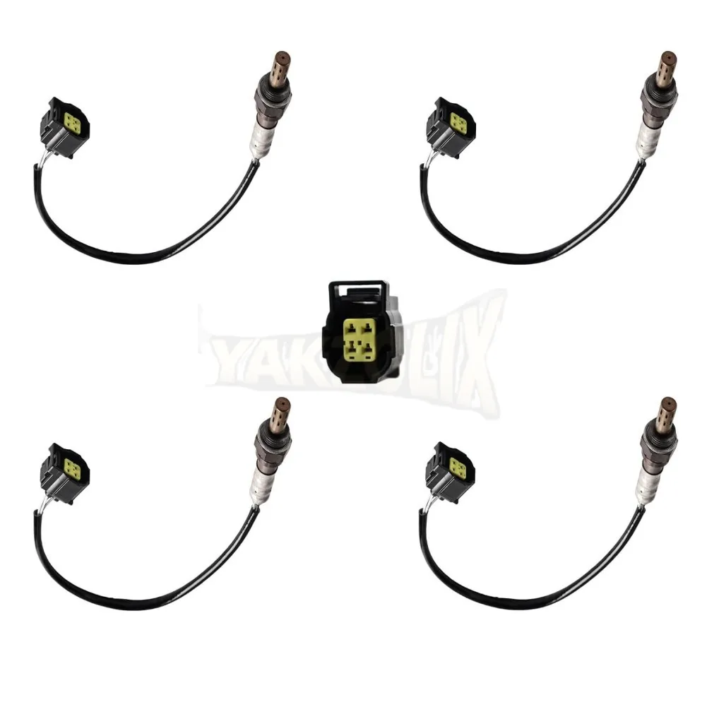 4PCS O2 Oxygen Sensor Upstream Downstream For Jeep Liberty Grand Cherokee Commander Dodge Durango Ram 1500 234-4274 234-4593