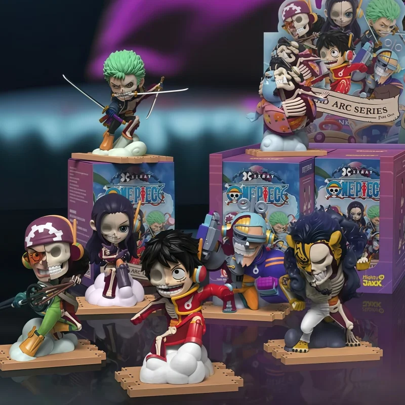 

Горячая оригинальная цельная полуанатомическая слепая коробка Mighty Jaxx Vol.9 Egghead, украшение острова, загадочная коробка, игрушка