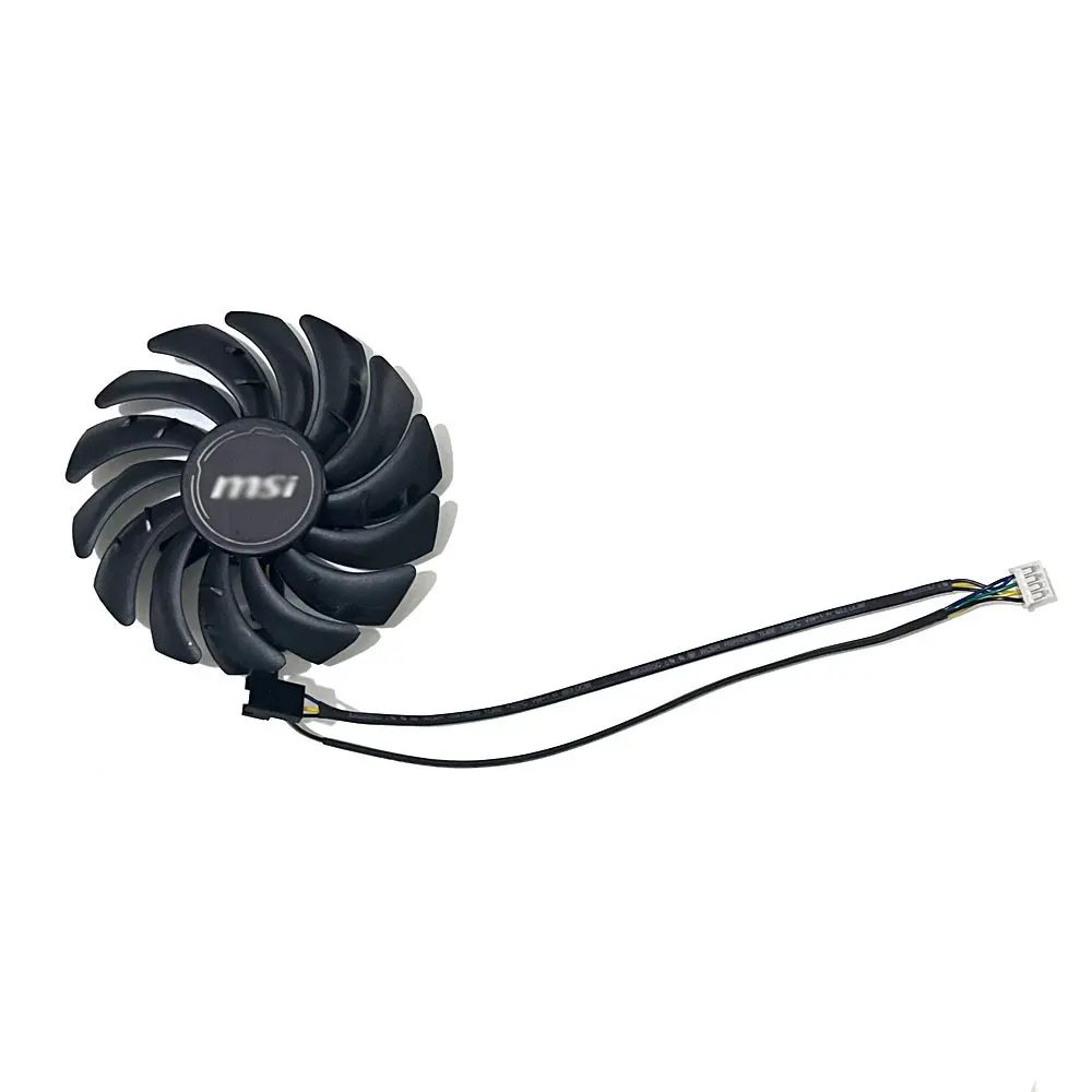 Video Card NEW RX5600 RX5700 87MM 4PIN PLD09210S12HH 0.4AMP GPU Cooling Fan For MSI Radeon RX 5700 XT 5600 XT MECH OC Cooler Fan view 4