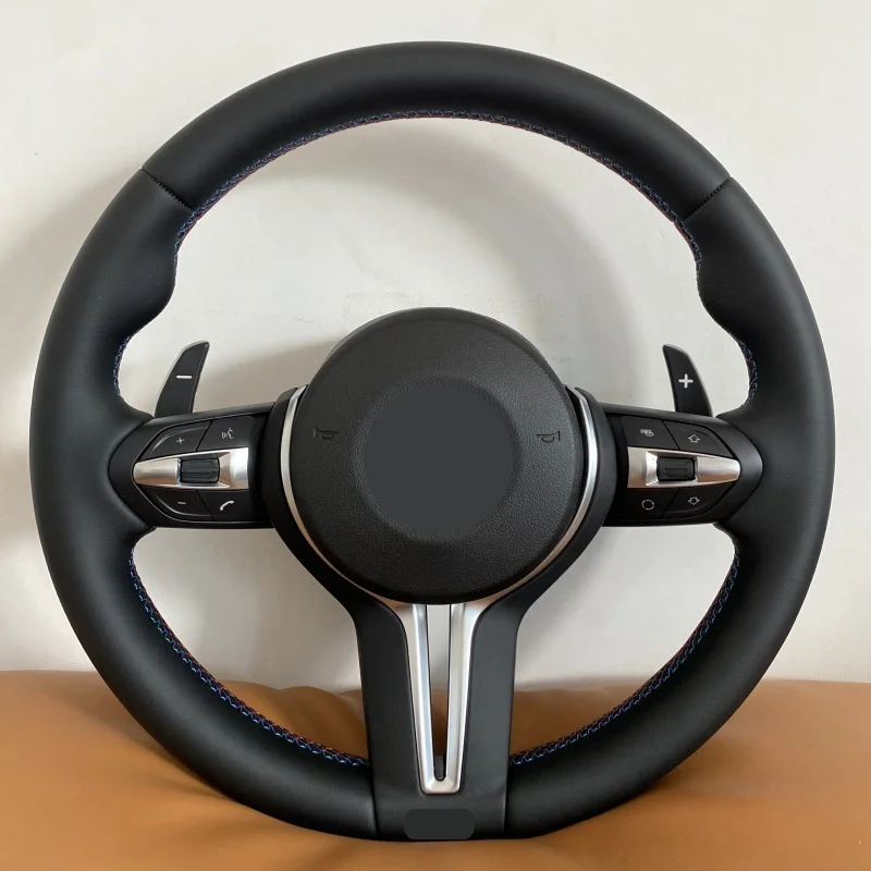 

Спортивный кожаный руль M для BMW M2 M3 M4 M5 M6 F30 F10 F35 F22 E46 E90 E92 F10 F30 F32 E60 Series Автомобильный руль