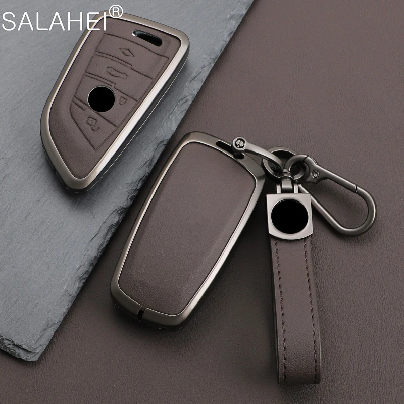 Car Remote Key Case Cover Shell Fob For BMW X3 X5 X6 F30 F34 F10 F20 G20 G30 G01 G02 G05 F15 F16 1 3 5 7 Series Auto Accessories