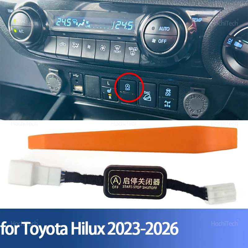 For Toyota AN110 AN120 AN130 Hilux 2023 2024 2025 2026 Automatic Stop Start Engine System Off Cable Plug and Play Eliminator