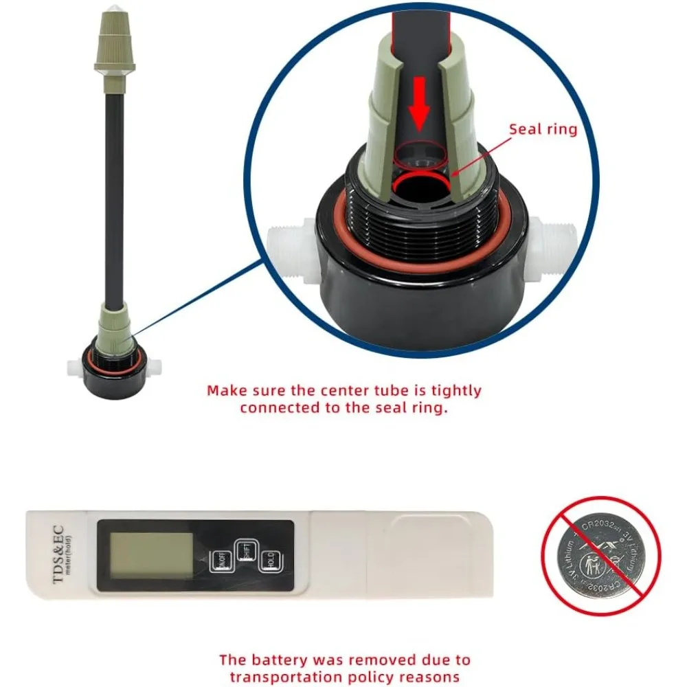 Spotless Water System.Car Wash System,Deionized Water System for RV, Vehicles, Motorcycles, Bikes, Boats, Planes,No Spots