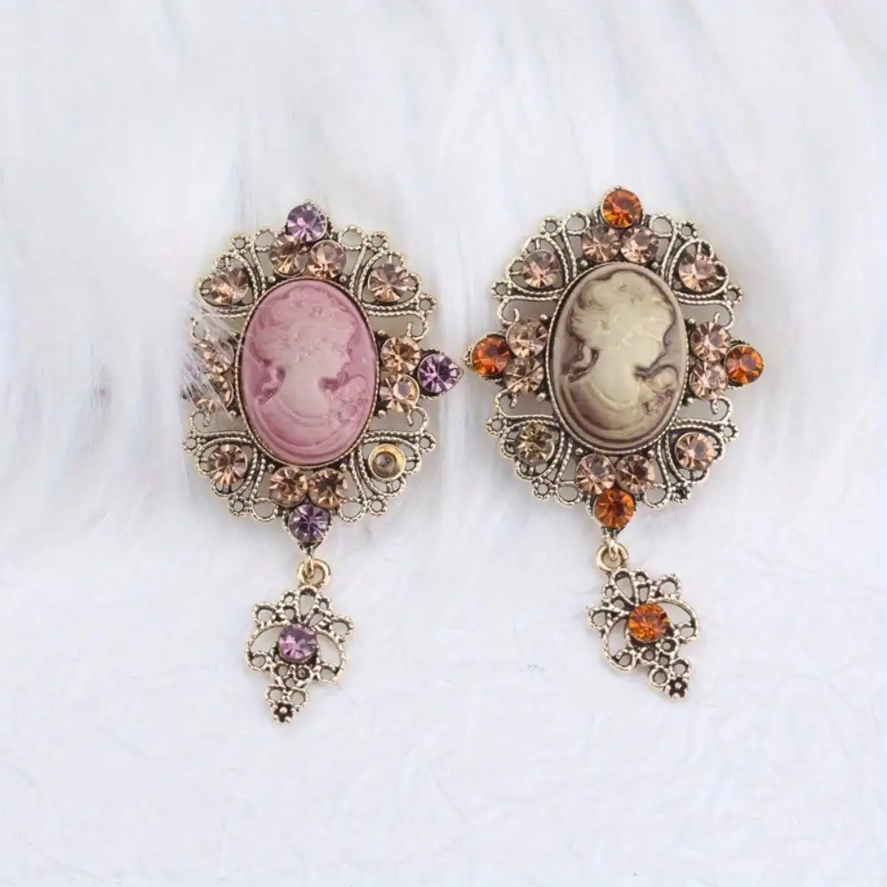 1 Stück Vintage viktorianische Damen-Brosche, Pin-Schmuck – Retro, elegant, modisch, einzigartiges Design, für Schals/Jacken/Taschen
