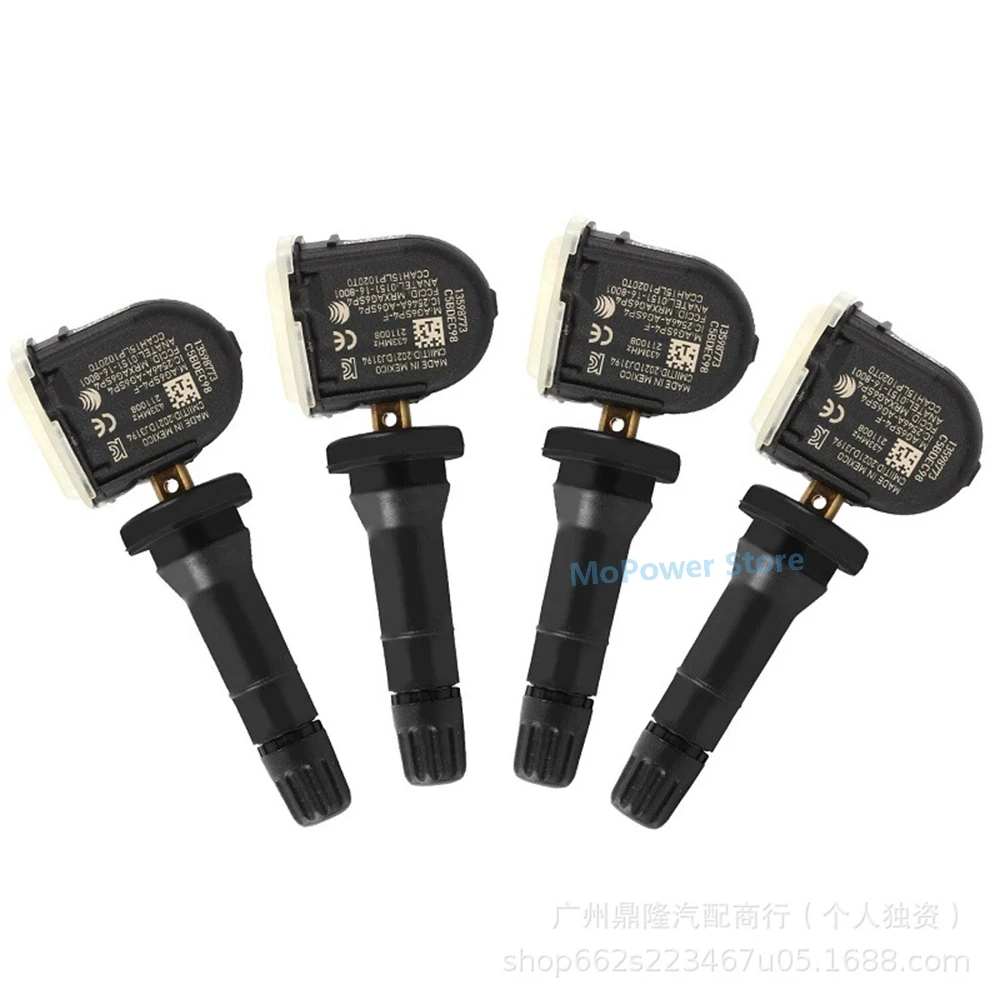 For Opel Ampera-E/Antara (L-A)/Karl /Mokka(J-A) for Vauxhall Viva for Cadillac CT6 TPMS Sensor 433Mhz 13522629 13540602 13544442