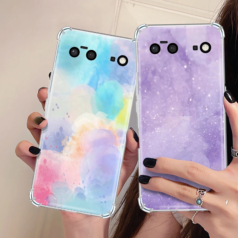 

Colorful Graffiti Coque for Google Pixel 8 Pro 7a 7Pro 7 Transparent Cover for Pixel 6a 6 6Pro Shockproof Soft TPU Phone Case