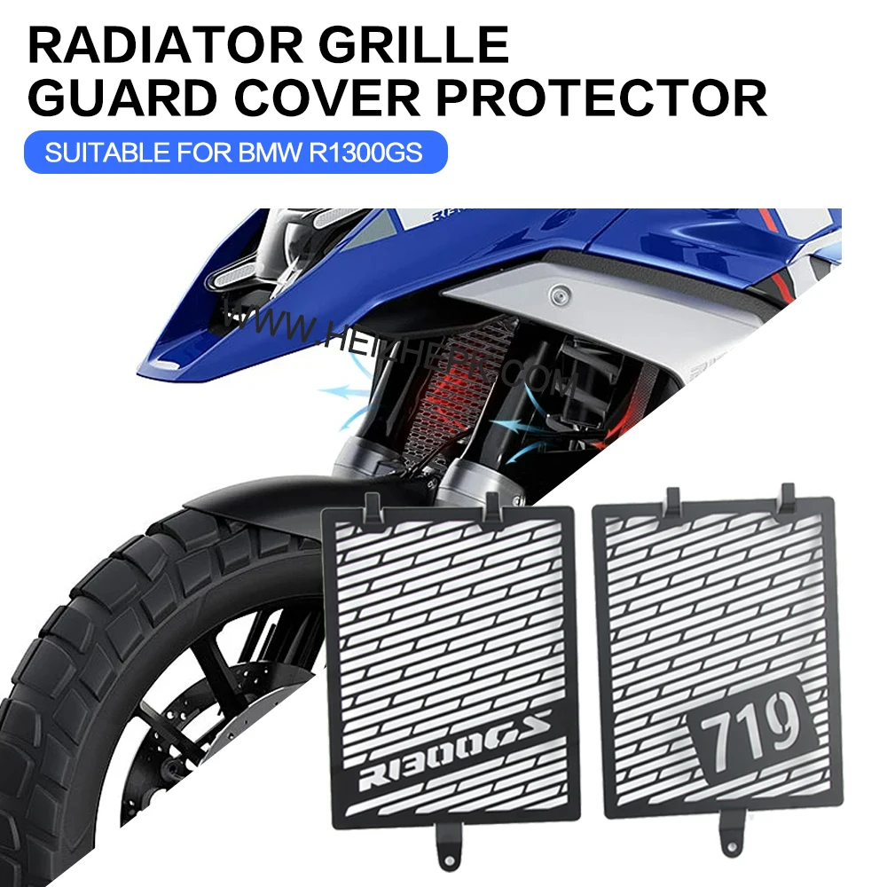 

NEW Motorcycle R1300GS Radiator Grille Guard Cover Grill Protector For BMW R 1300 GS R1300 GS R 1300GS ADV ADVENTURE 2023 2024-