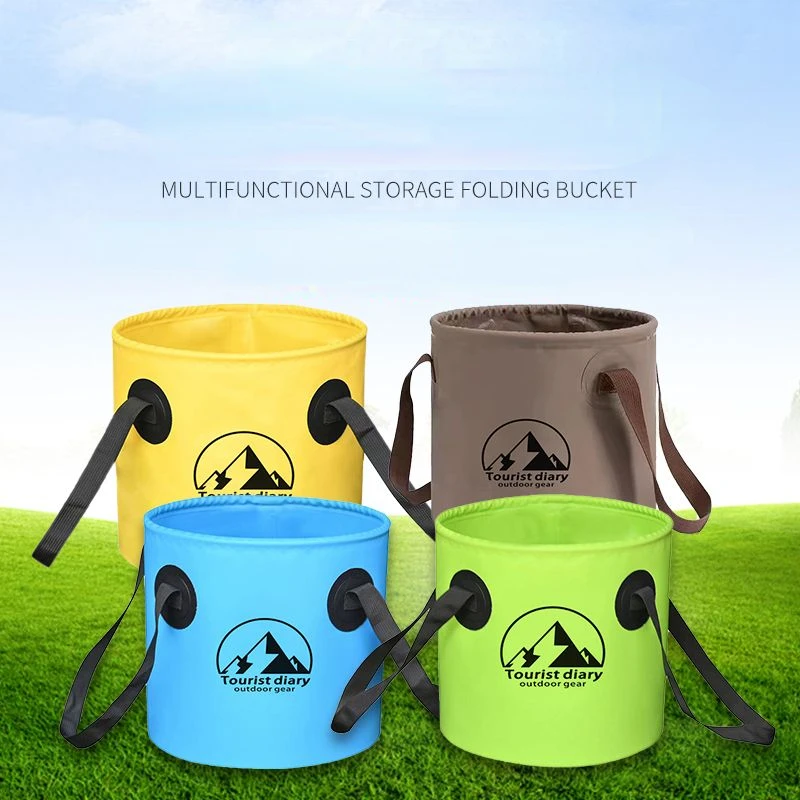 

Bucket Truck Trash Can Camping Portable Folding Basin Foot Bucket Washing Vegetables Bucket Large Capacity Foot Basin