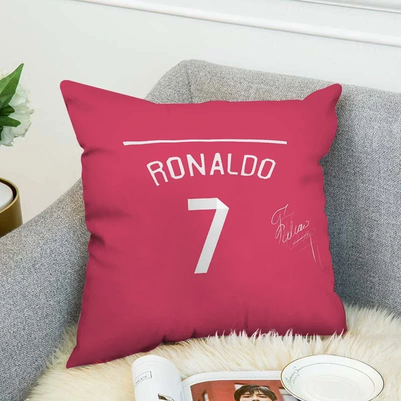 Cushion Cover CR7 Cristiano Ronaldo Couple Pillow Pillowcases for Pillows  Sofa Cushions Fall Decor Pillowcase Covers