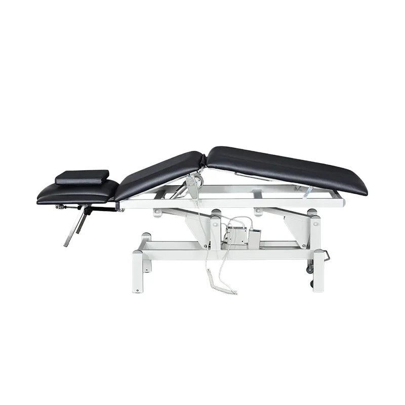 

Factory Price Multifunctional Trifold Electric Massage Bed Physiotherapy Table Medical Bed