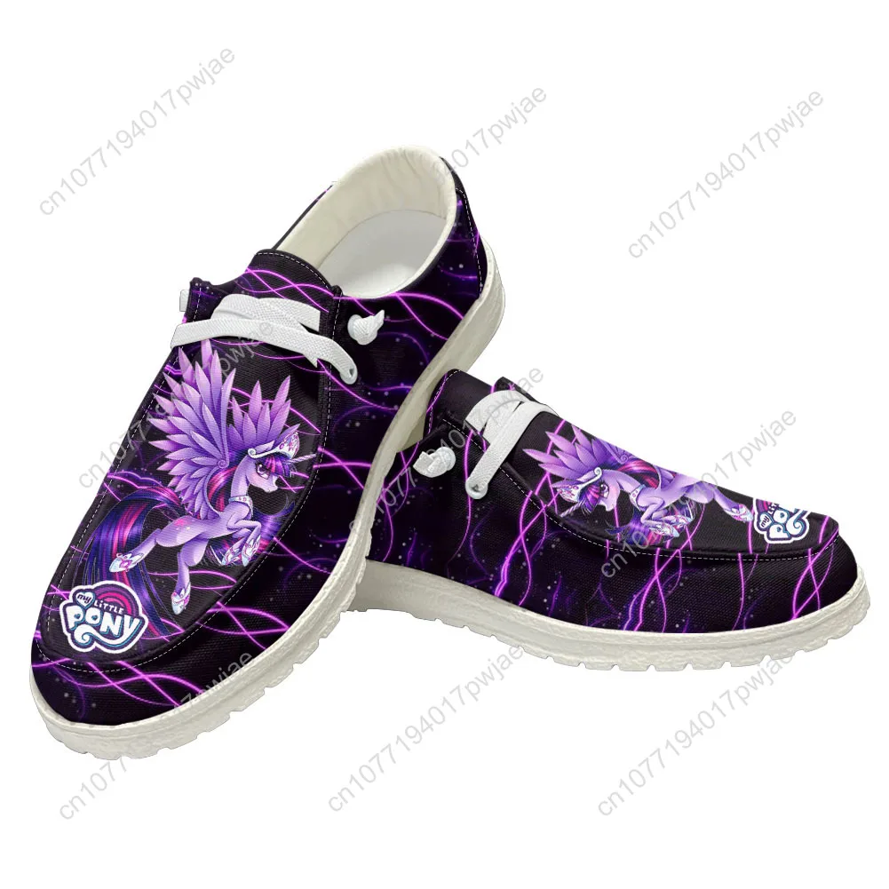 

My Little Pony Twilight Sparkle Flat Casual Shoes Mens Womans Outdoor Lightweight Customize Hiking Shoes