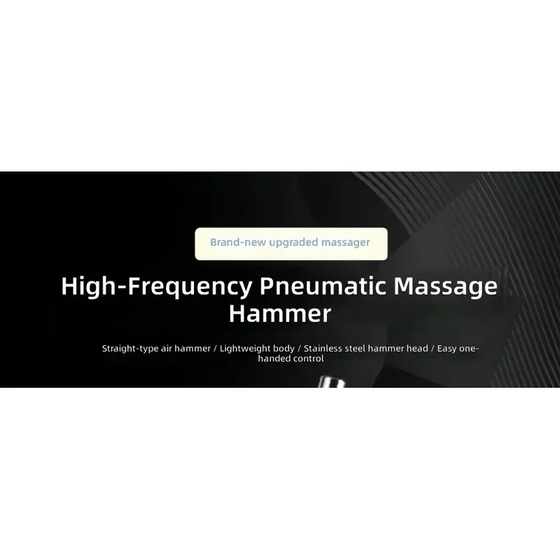 Pneumatic Massage Hammer Straight Tapping Tool for Wrinkle Removal Flattening Repair Tire Edge Setting Vibration Hammer