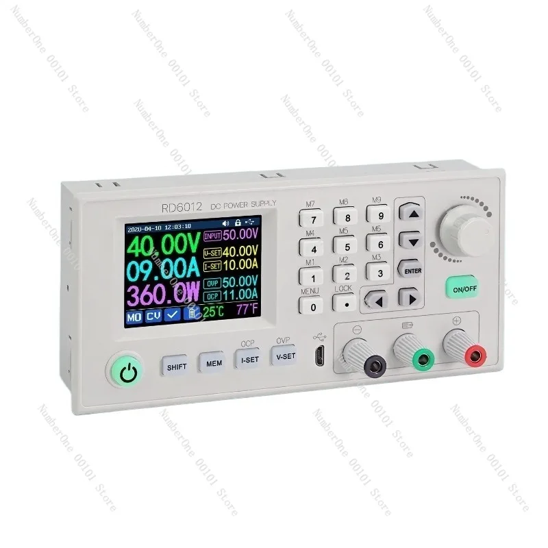 

Регулируемый блок питания Rd6012 CNC DC - экспериментальный и ремонтный блок питания - импульсный регулятор - понижающий модуль 60В