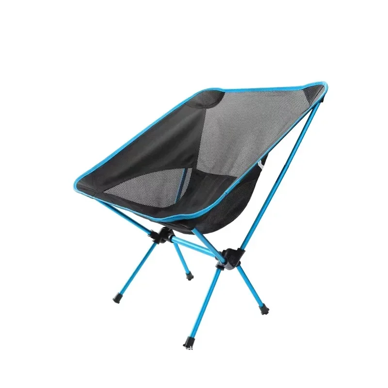 Portable Detachable Folding Moon Chair Outdoor Camping Chairs Beach Fishing Chair Ultralight Travel Hiking Picnic Seat Tools