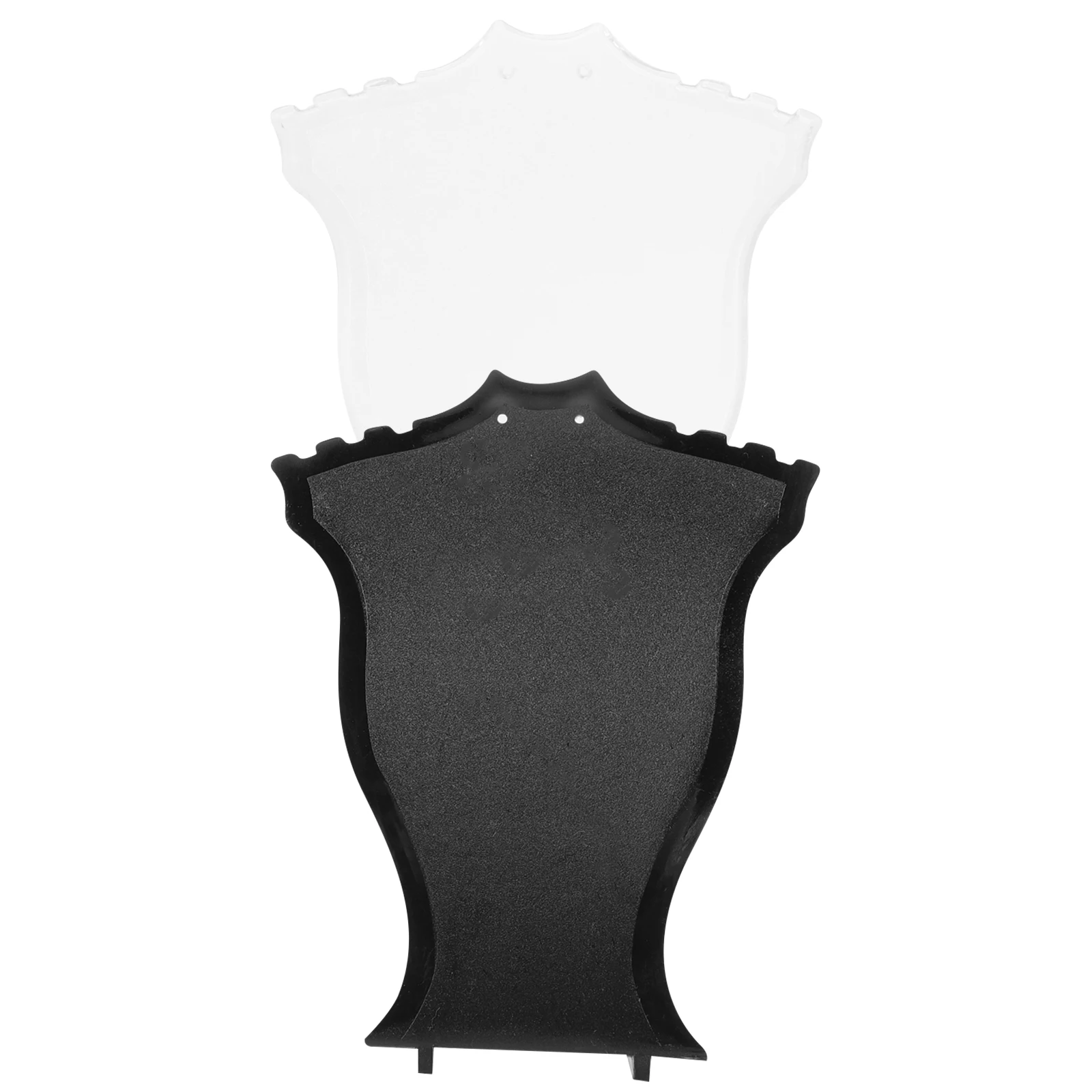 

2Pcs Necklace Jewelry Display Bust Stand Necklace Holder for Home Shop Retail Boutique Supplies Jewelry Display Holder Stand