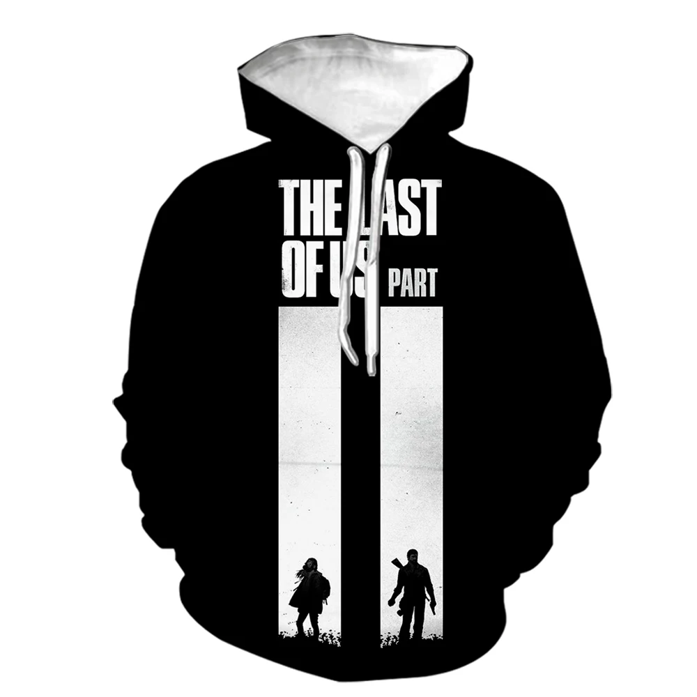 Hoodies Game The Last Of Us 3d Print Sweatshirts Men Women Unisex Hooded Oversized Hoodie Fashion Kids Sweatshirts Coat Clothing