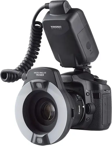 Imagen 2 del producto Yongnuo YN-14EX YN14EX TTL Macro Ring Lite Flash Speedlite luz para Canon 5D Mark II 5D Mark III 6D 7D 60D 70D 700D 650D 600D