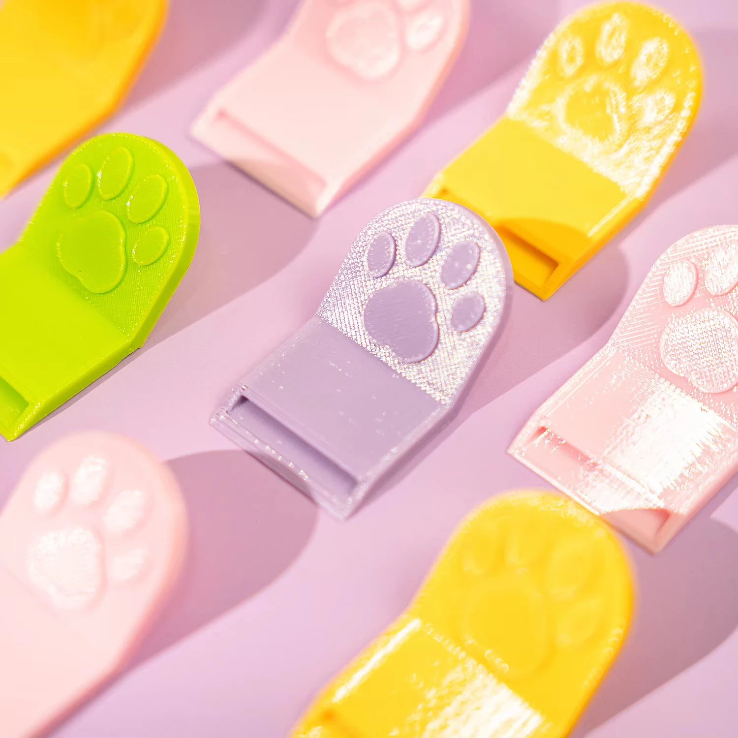 3D Printed Creative Cat Paw Shaped Pet Food Can Opener, Multifunctional Portable Cat Food Can Opener, Safe and Easy to Grip view 5