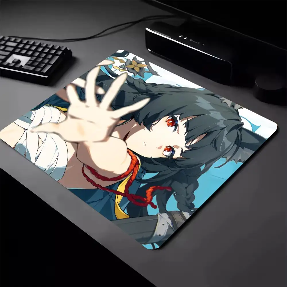 ZZZ Anime Girl Character Mouse Pad New Gamer Desk Mat Square Gaming Office Accessories Rug Mousepad Rubber Keyboard Table Mats