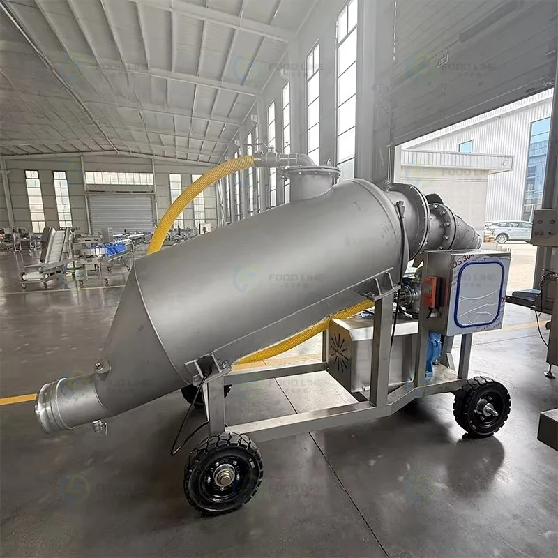 Vacuum Fish Pump Industrial Fish Transfer Machine Customized High Efficiency Water Pump Aquaculture Farm Equipment