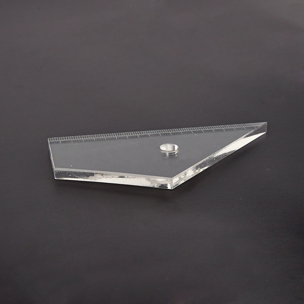

Fret Rocker Leveling Tool Guitar Luthier Transparent Stainless Fret Checker For Electric Bass Acoustic