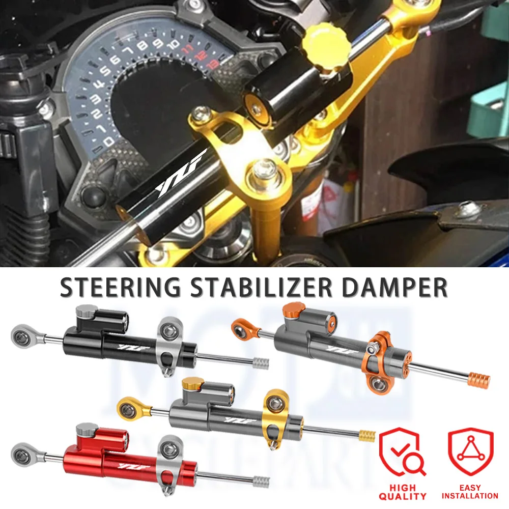 

Universal Motorcycle Parts CNC Adjustable Steering Damper Stabilizer For Yamaha R1 R3 R6 YZF-R3 YZF-R6 YZF-R1 YZF-R25 MT07 MT-07