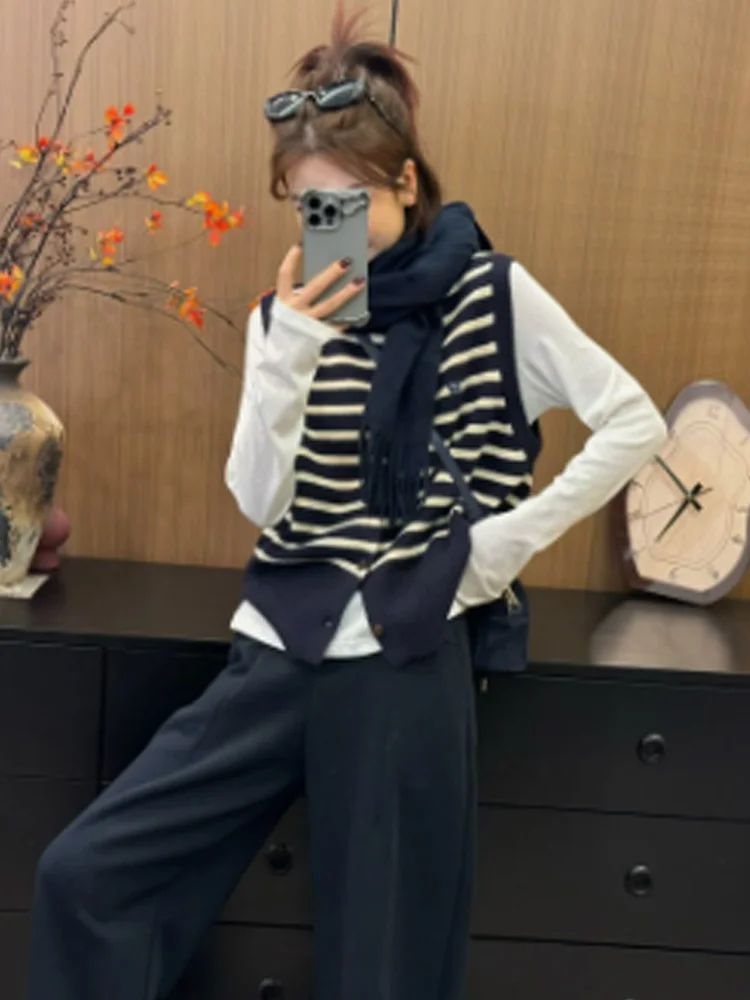 سترة نسائية كاجوال متعددة الاستخدامات ذات زر واحد، تصميم فضفاض للنساء، سترة علوية عارية من ex oulder