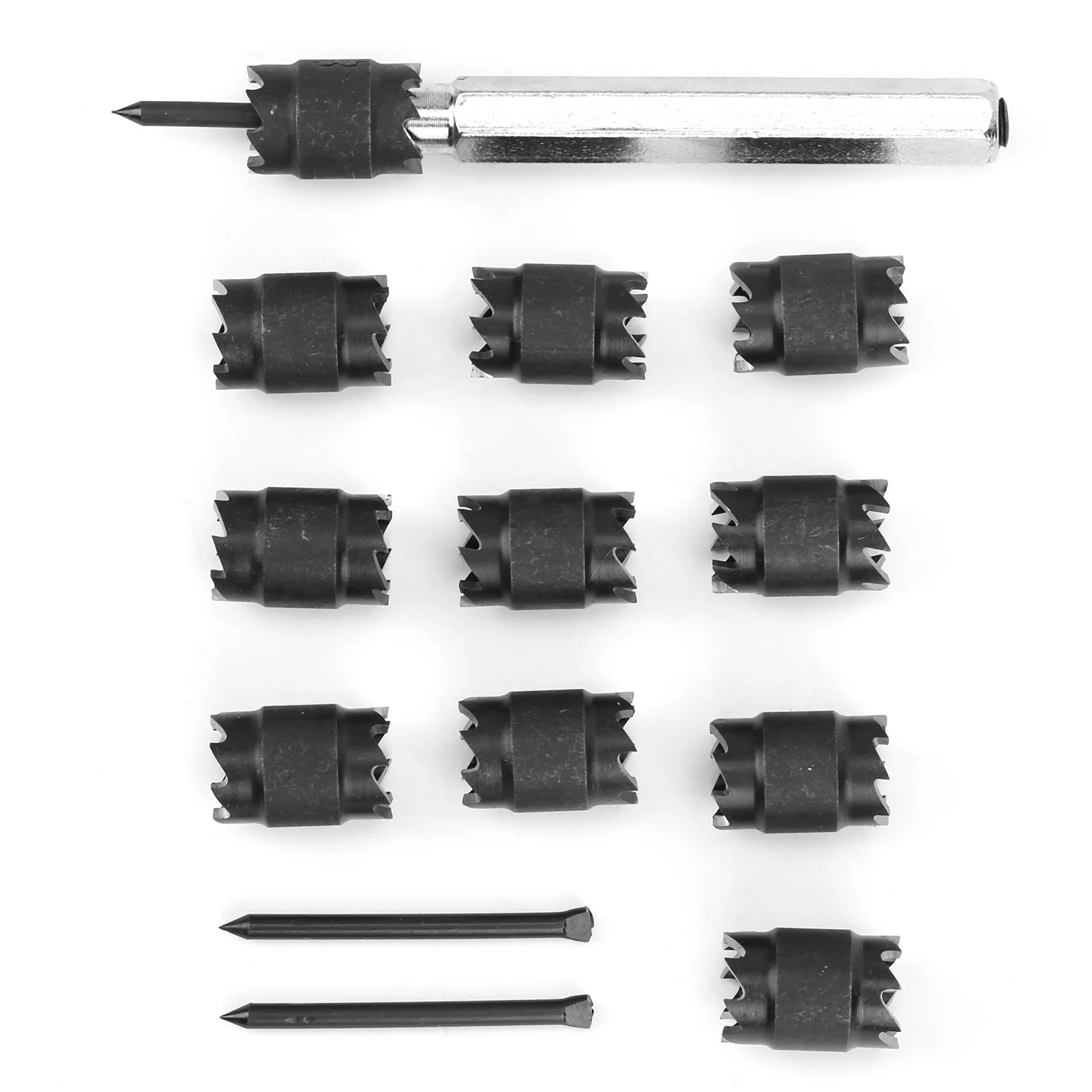 3/8 Spot Weld Cutter Set HighSpeed Steel Rotary Spotweld Remover Bit DoubleSided Power Tool
