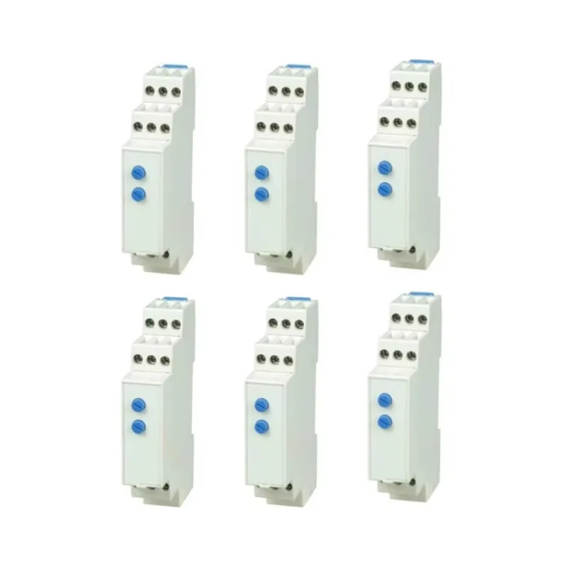 0.05s-100hrs Supply 110V AC/DC NO and NC Contacts ZHRT1 a Time Relay DIN Rail Mount Industrial Multifunction Timer Relay