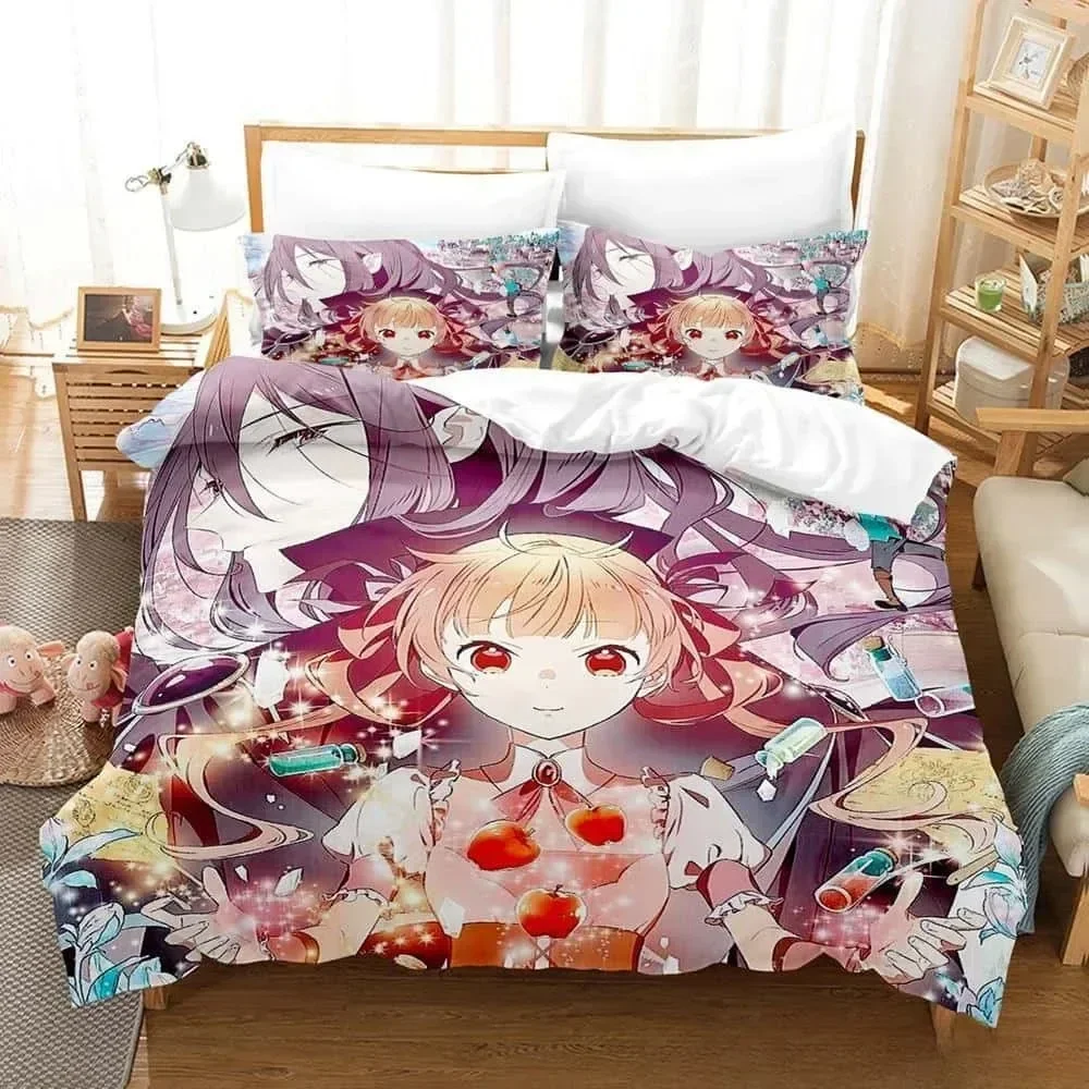 

3D Print Anime Sugar Apple Fairy Tale Bedding Set Single Twin Full Queen King Size Bed Set Adult Kid Bedroom Duvet cover Sets