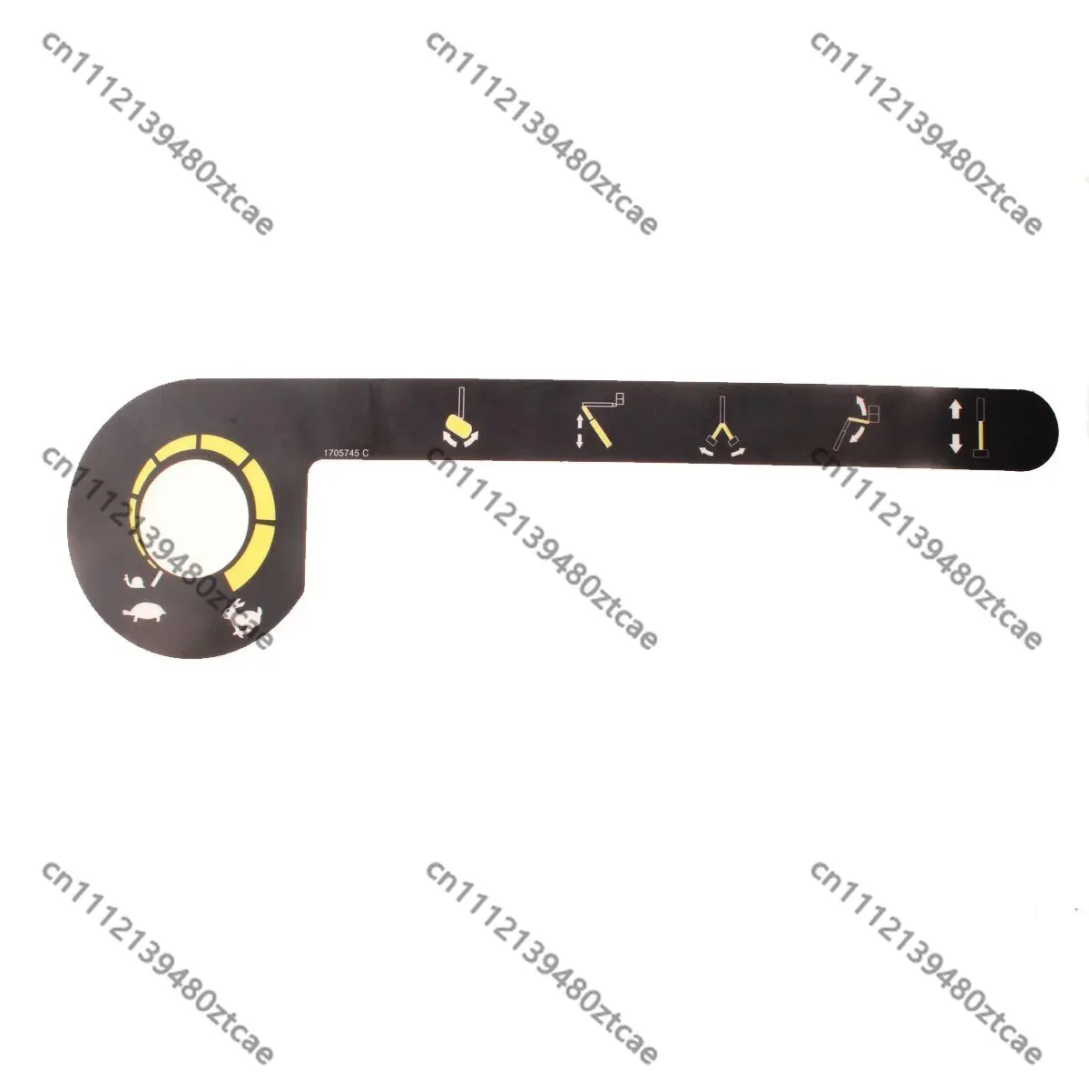 Control Panel Graphic Overlay Protective Film Vinyl Decal Sticker Aftermarket Replacement Keypad Label Parts