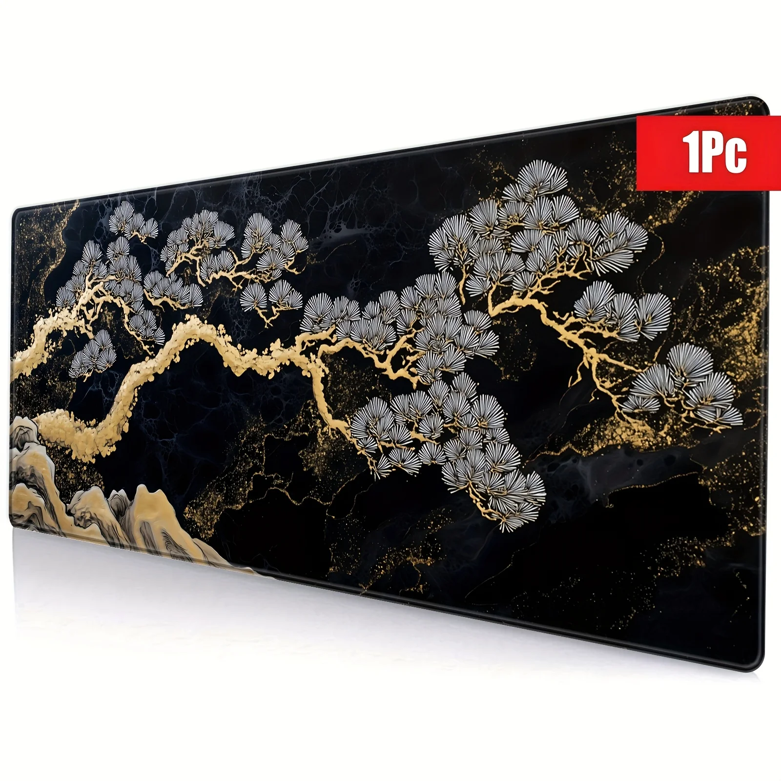 

Durable Rubber Mouse Pad Anti Slip Desk Mat for Laptop Computer Office Work Home Gift Black Friday Sale Best Now