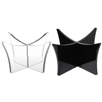 투명 아크릴 볼 스탠드 디스플레이 거치대 랙 지지대 베이스, 축구 배구 농구 축구 럭비 공