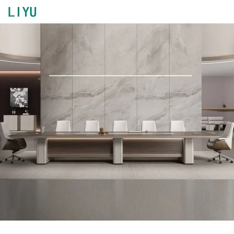 Liyu office furniture Factory Wholesale New Design High Quality Meeting Table Conference Table For Meeting Room