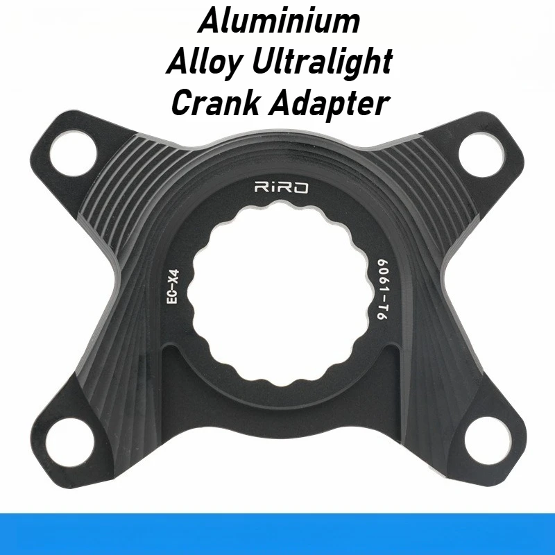 

Bike Crank Arm Conversion 110/130 BCD Single/Double Four-claw/Five-claw Chainring Aluminium Alloy Ultralight Crank Adapter