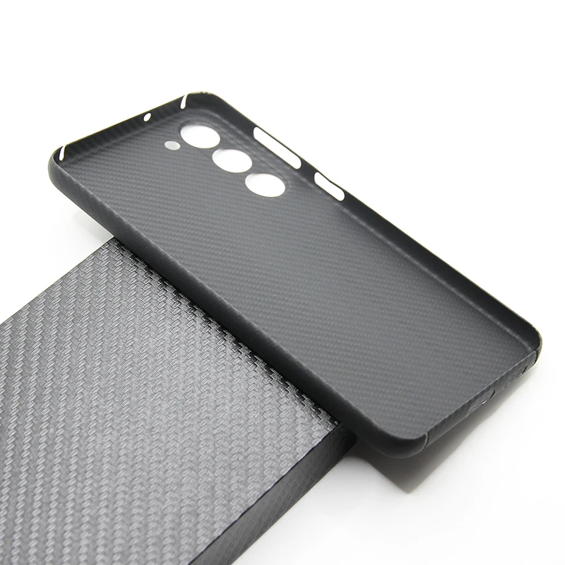 Case for Samsung Galaxy S24 & S24 Plus S24+ 600D Real Carbon Fiber Aramid Cell Mobile Phone Protective Cover Protection Shell