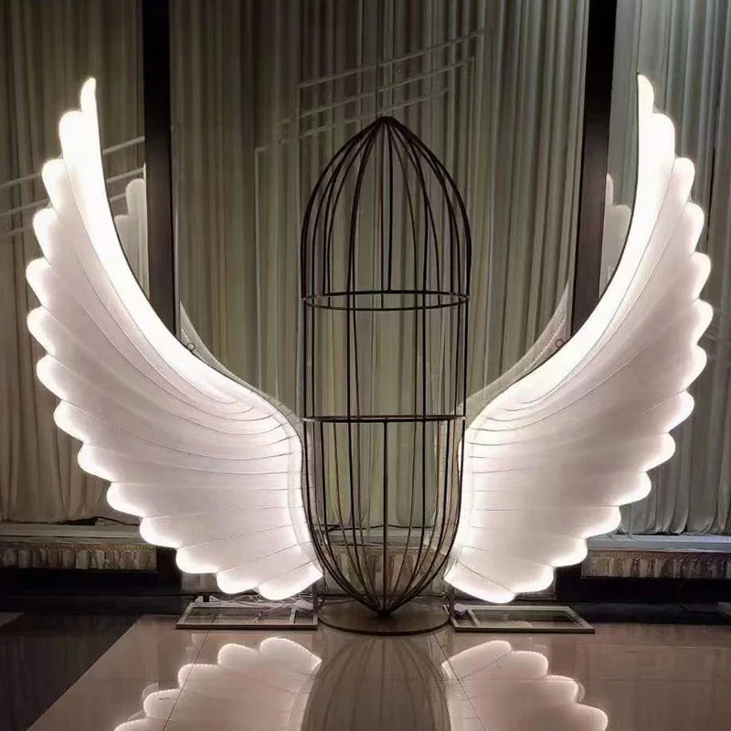 

Wings Shape LED Wedding Light Arch Backdrop