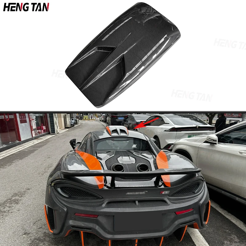 For McLaren 540 570 High Quality Real Carbon Fiber Roof Vents Car Upgraded Body kit Roof Air Vent