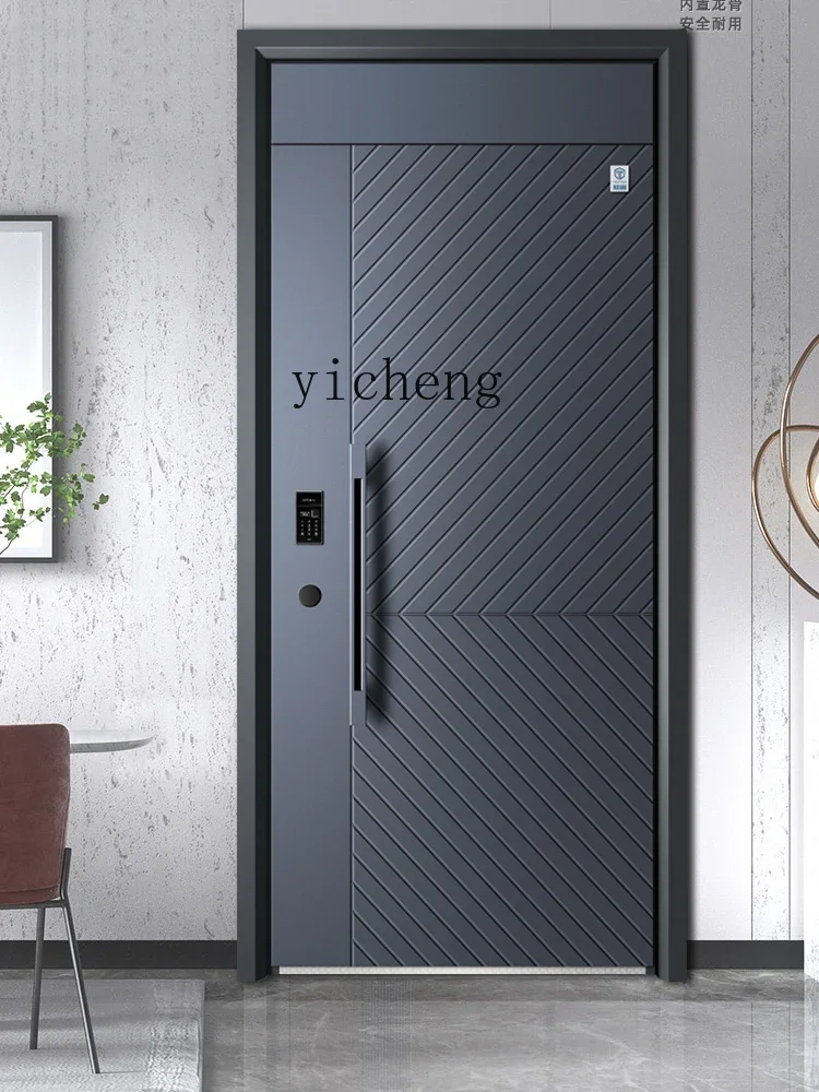 Zf Class a Smart Security Door Face Recognition Fingerprint Lock Home Door