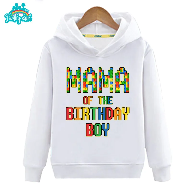 Brother Sister Daddy Mommy Family Matching Outfits Sweatshirt Daddy Family Set Birthday Custom Name Clothing Top Grandma Grandpa