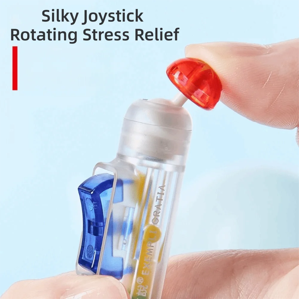 Kreativer 0,5mm Relax-Schreibstift: Glatt schreibender Anti-Angst Fidget Clicker Gelstift als Lernhilfe für die Prüfungsvorbereitung – Detail 2
