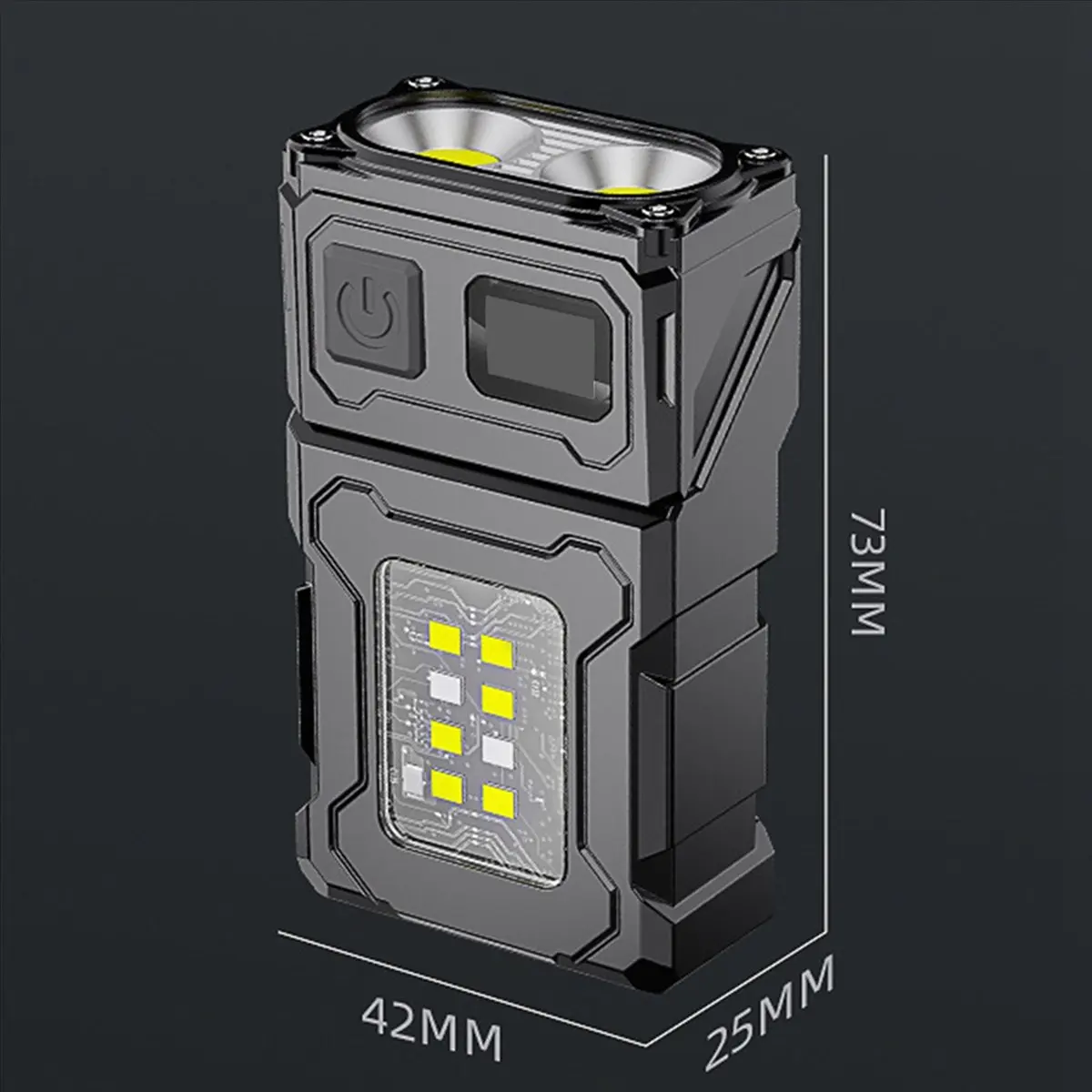 

*Великий 3X перезаряжаемый рабочий фонарь COB, мини-открытый фонарик для кемпинга, ходовой фонарь, фонарь для верховой езды и сигнальный фонарь