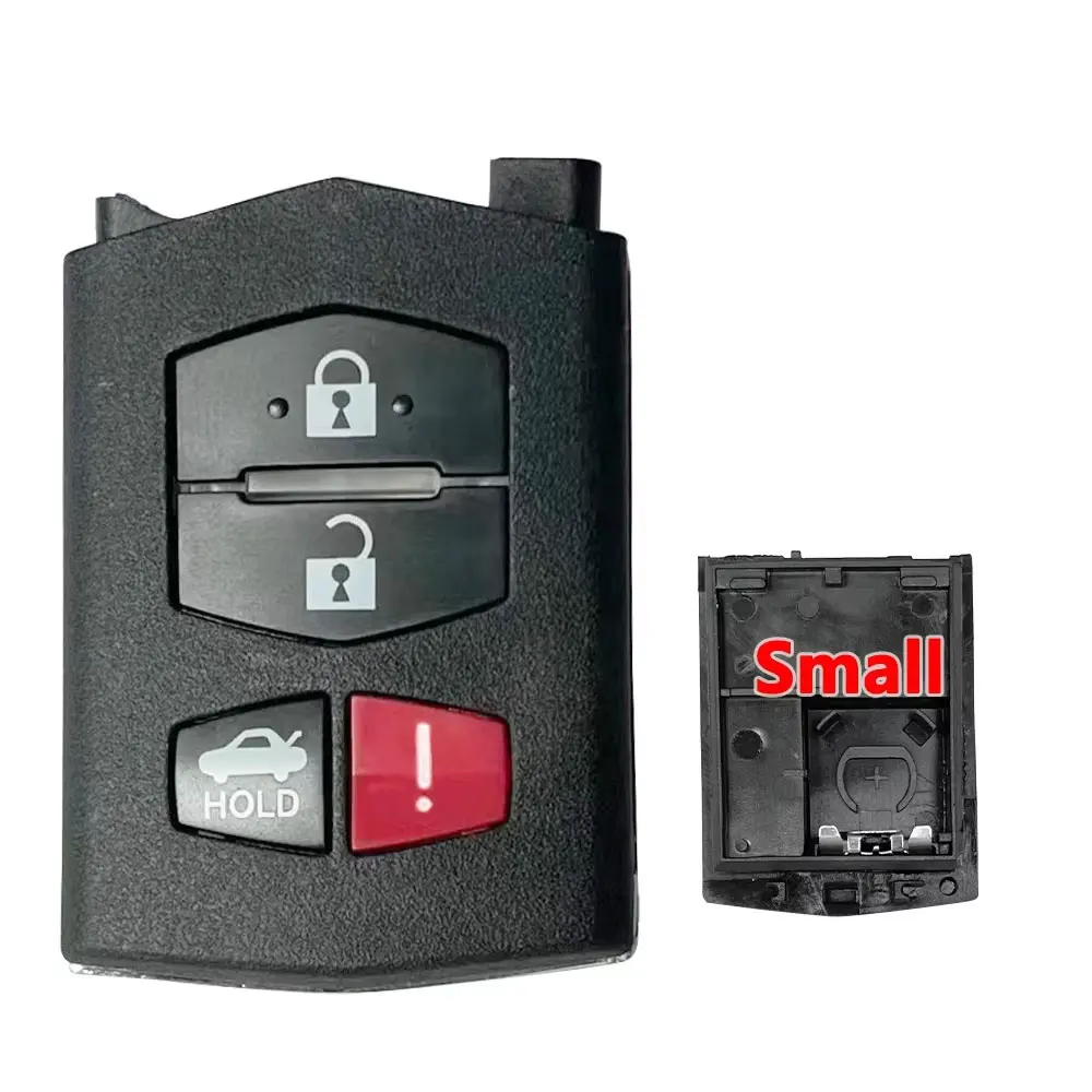 XNRKEY 2/3/4 Button Filp Key Case Flip Remote Key Shell for MAZDA 3 5 6 RX-8 MX-5 Miata CX-5 CX-7 CX-9 RX-8 CX-9 Housing Cover