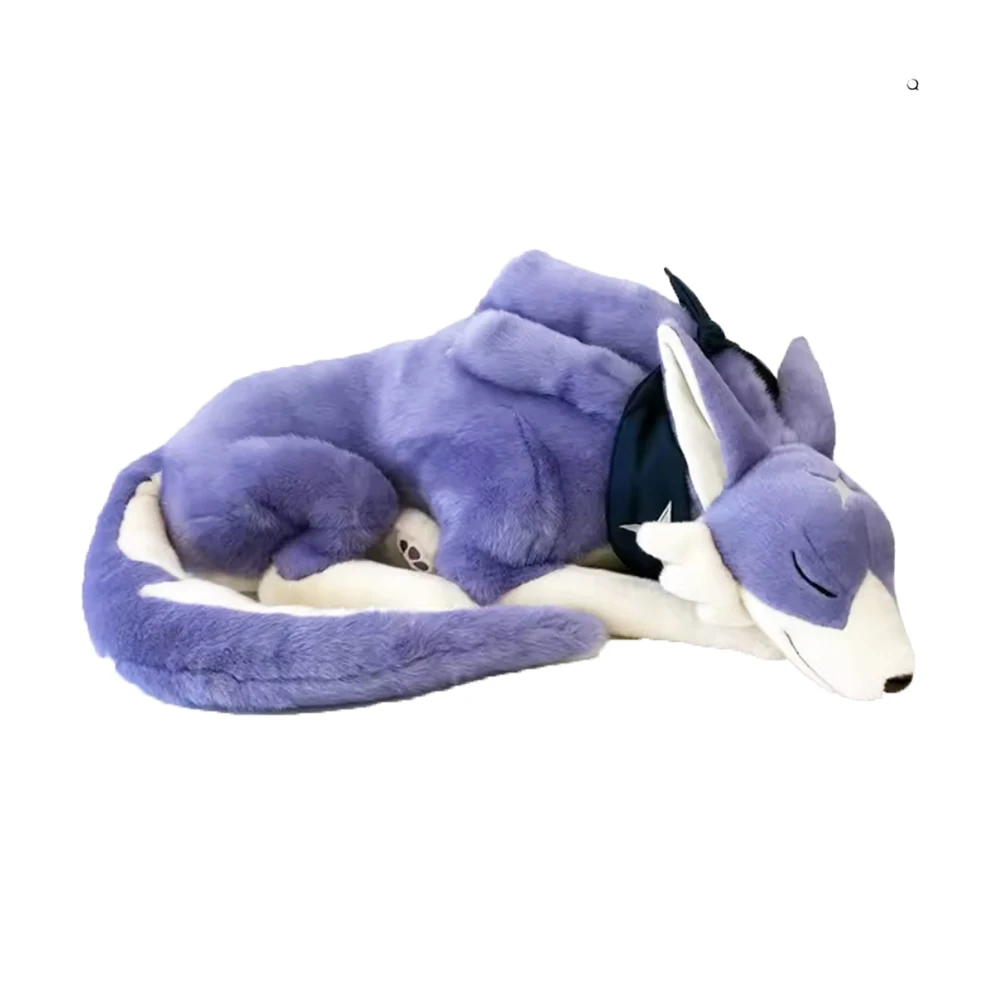Juguete de peluche Monster Hunter Rise Palamute de 60cm, almohada grande y suave, cojín de Animal, juguete de peluche de dibujos animados Kawaii, regalo de Navidad divertido para niños
